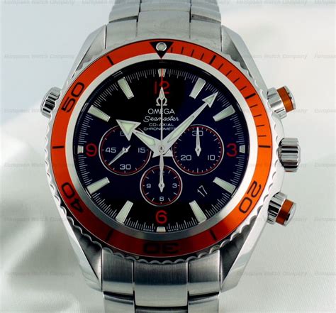 omega seamaster chronograph orange|pre owned omega seamaster chronograph.